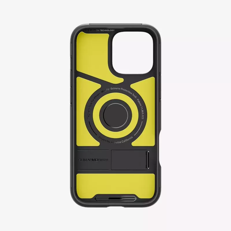 Puzdro na telefón Spigen Slim Armor (MagFit) kryt čierny 17,5 cm
