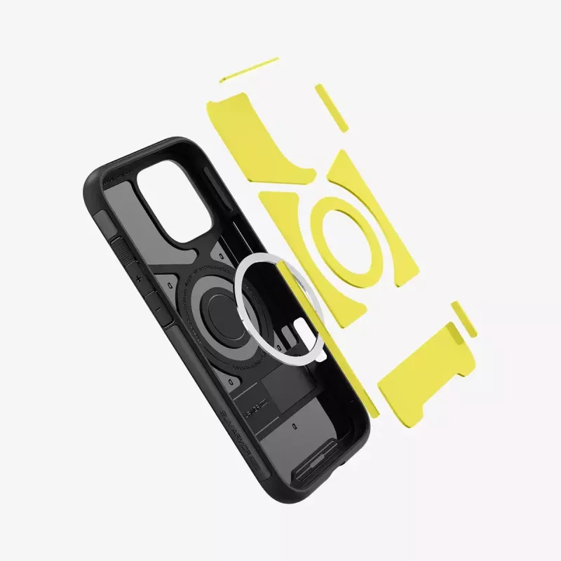 Puzdro na telefón Spigen Slim Armor (MagFit) kryt čierny 17,5 cm