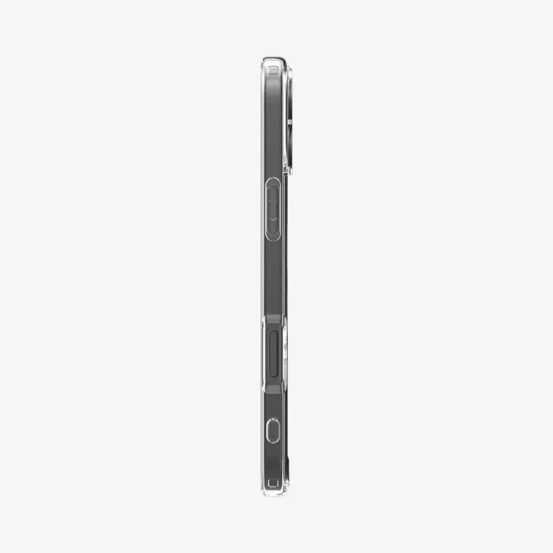 Puzdro na telefón Spigen Ultra Hybrid (MagFit) puzdro čierne transparentné pre iPhone 16 Plus