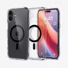 Puzdro na telefón Spigen Ultra Hybrid (MagFit) puzdro čierne transparentné pre iPhone 16 Plus