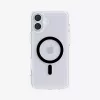 Puzdro na telefón Spigen Ultra Hybrid (MagFit) puzdro čierne transparentné pre iPhone 16 Plus