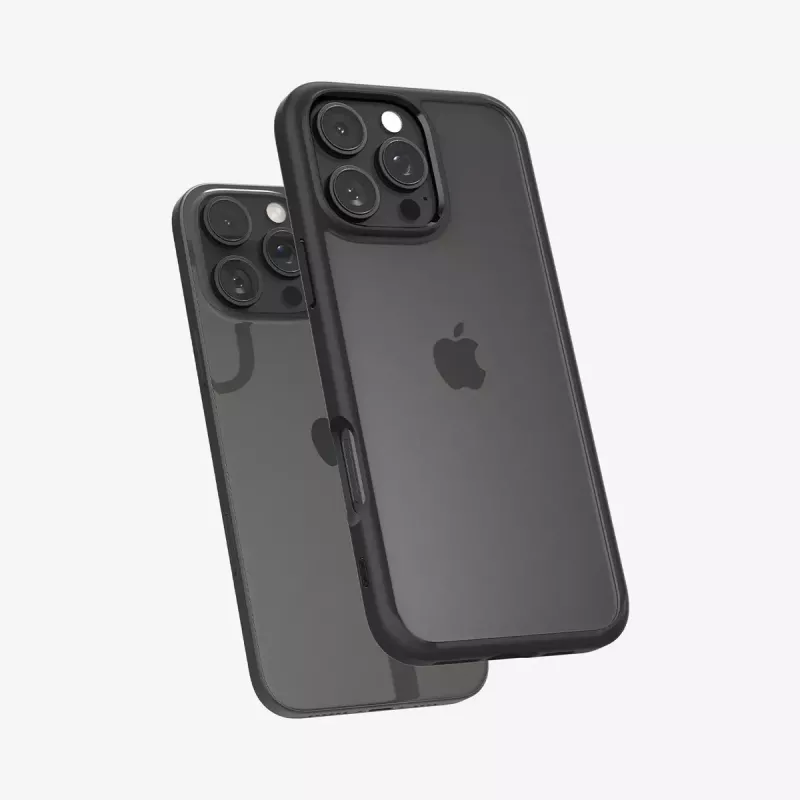 Puzdro na telefón Spigen Ultra Hybrid kryt čierny pre iPhone 16 Pro