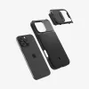 Puzdro na telefón Spigen Optik Armor kryt čierny pre iPhone 16 Pro