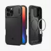 Puzdro na telefón Spigen Optik Armor kryt čierny pre iPhone 16 Pro