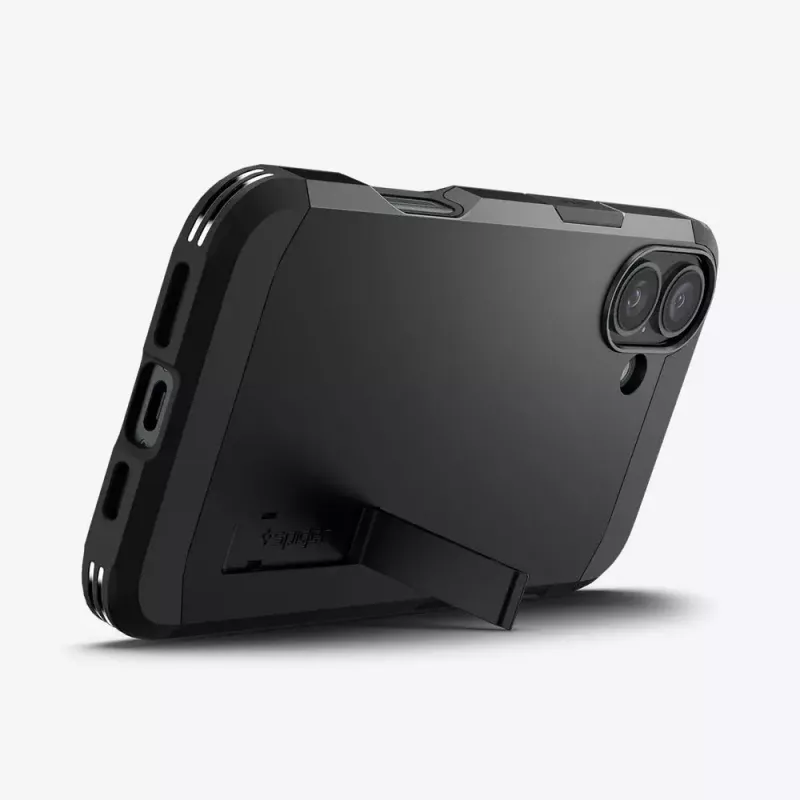 Puzdro na telefón Spigen Tough Armor AI (MagFit) kryt čierny 15,5 cm