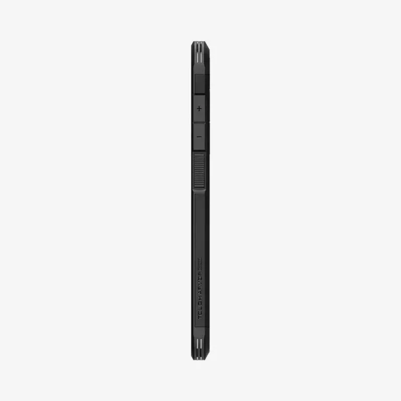 Kryt Spigen Tough Armor Galaxy S24 FE čierny stojan na stôl
