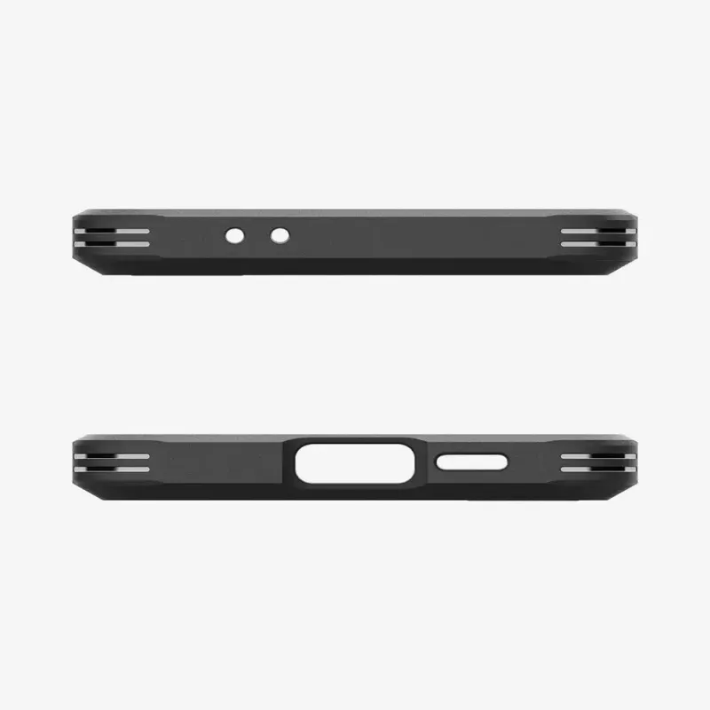 Kryt Spigen Tough Armor Galaxy S24 FE čierny stojan na stôl