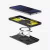 Kryt Spigen Tough Armor Galaxy S24 FE čierny stojan na stôl