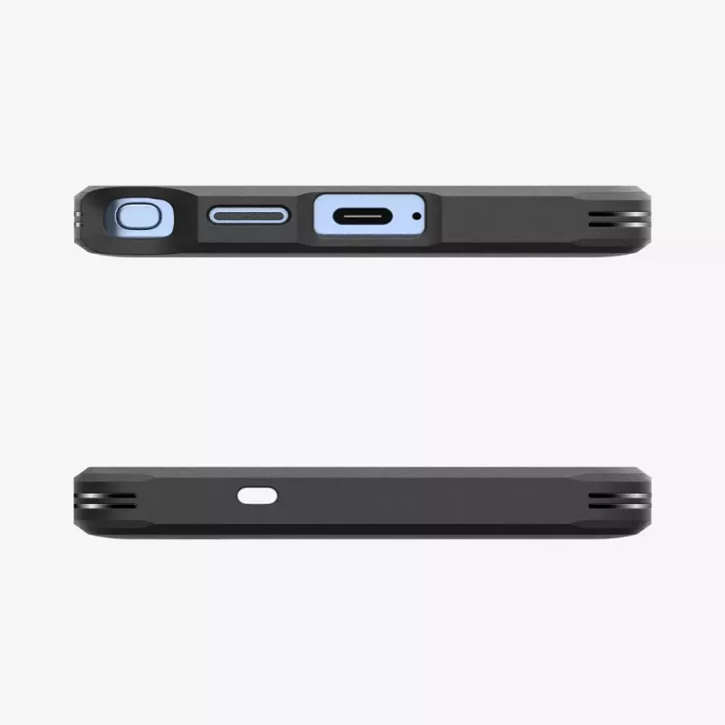 Kryt Spigen Galaxy S25 Ultra Tough Armor AI čierny stojan na stôl
