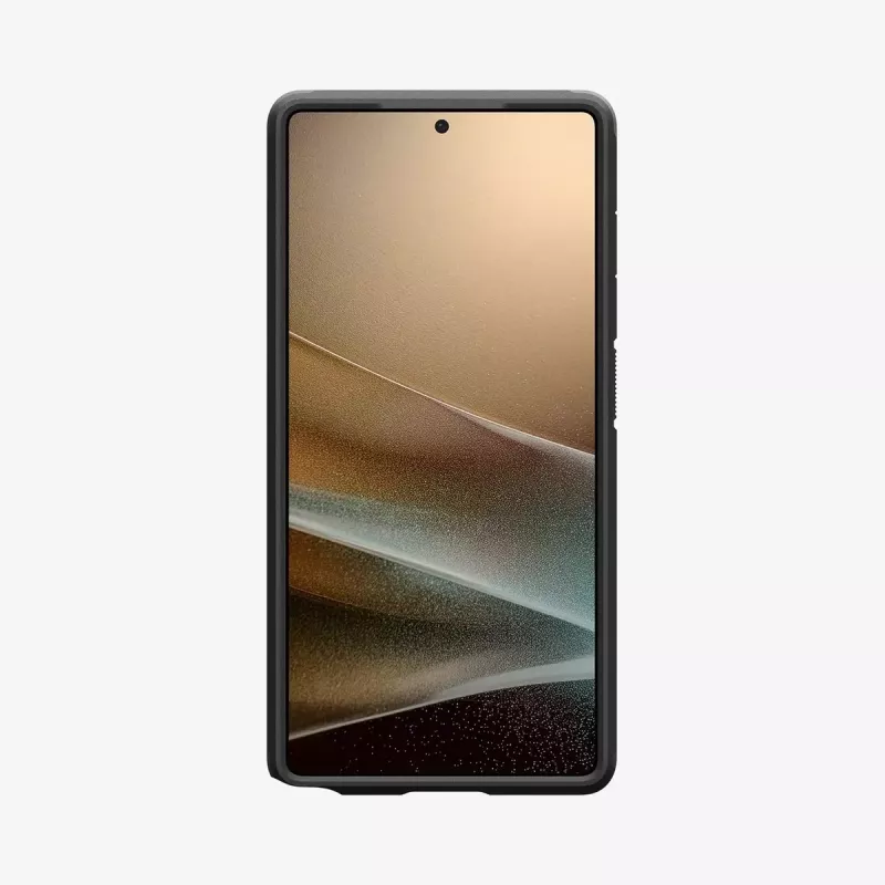 Kryt Spigen Galaxy S25 Ultra Tough Armor AI čierny stojan na stôl