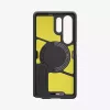 Kryt Spigen Galaxy S25 Ultra Tough Armor AI čierny stojan na stôl