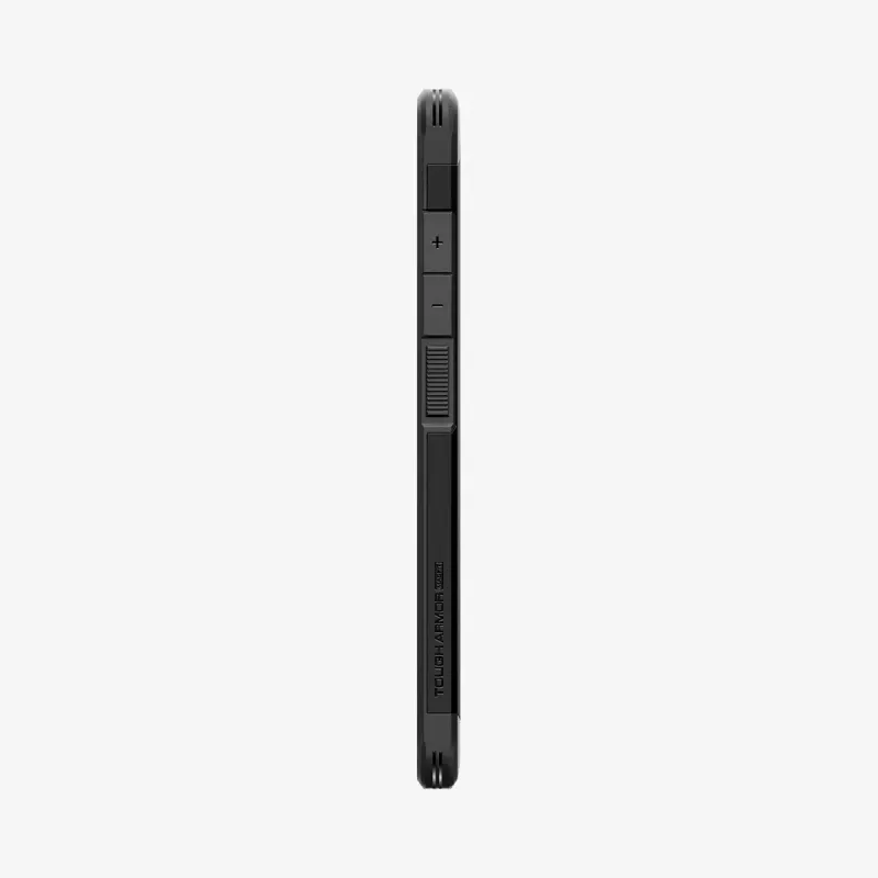 Kryt Spigen Galaxy S25 Ultra Tough Armor AI čierny stojan na stôl