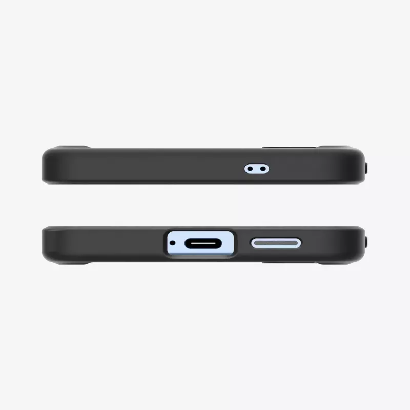 Spigen Ultra Hybrid Frost Black Puzdro pre Samsung Galaxy S25, čierne
