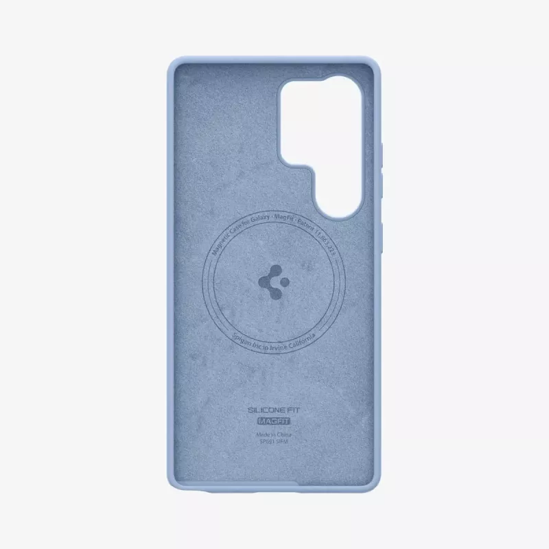 Kryt Spigen Galaxy S25 Ultra Silicone Fit MagFit zafírovo modrý