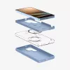 Kryt Spigen Galaxy S25 Ultra Silicone Fit MagFit zafírovo modrý