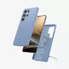 Kryt Spigen Galaxy S25 Ultra Silicone Fit MagFit zafírovo modrý