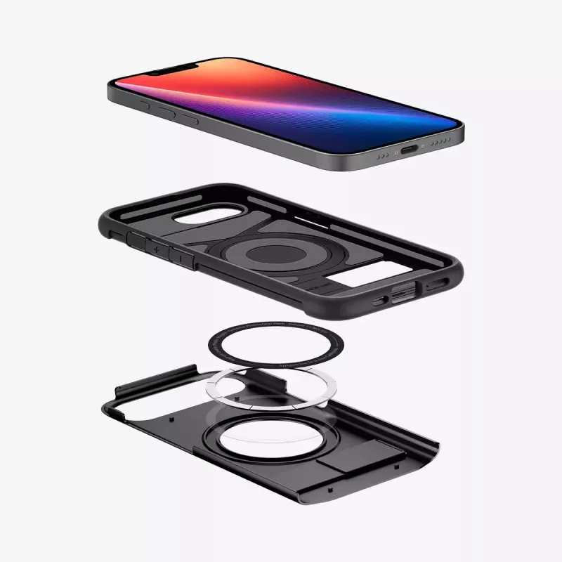 Kryt Spigen Slim Armor iPhone 16e čierny