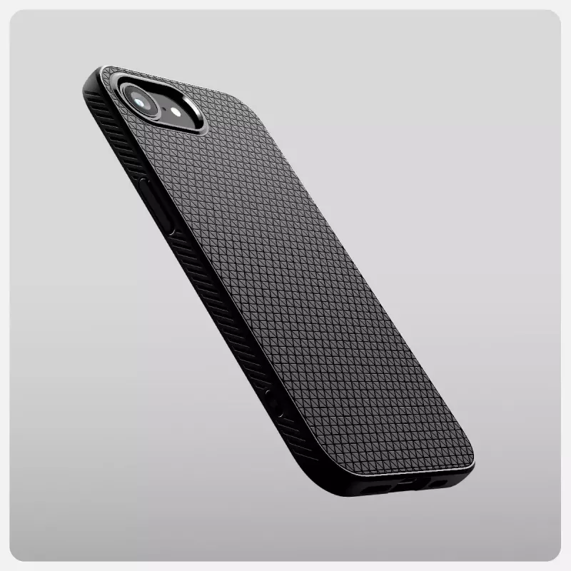 Kryt Spigen Liquid Air iPhone 16e puzdro matne čierne