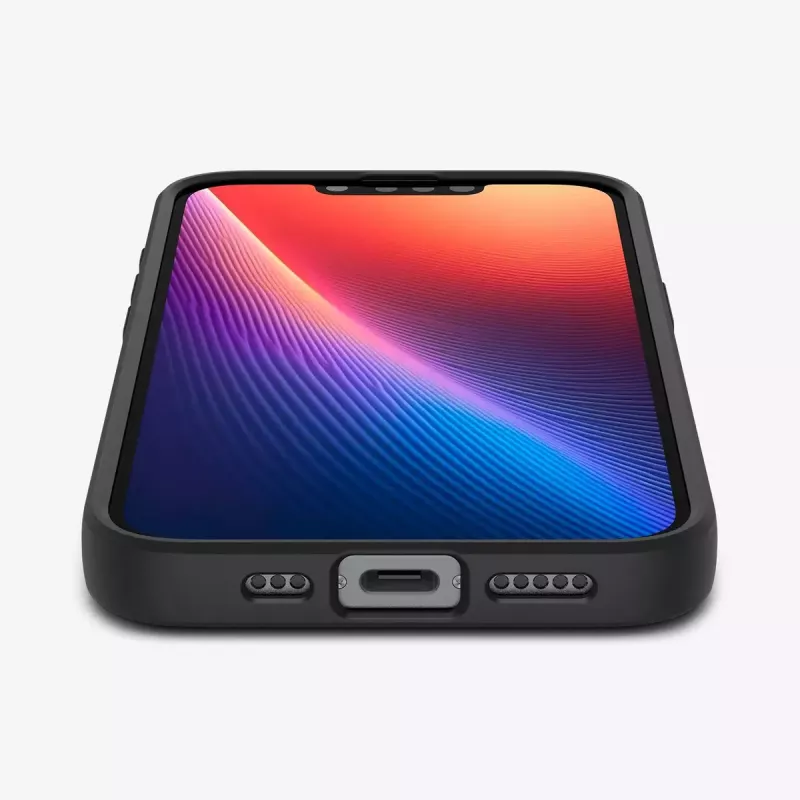 Kryt Spigen Liquid Air iPhone 16e puzdro matne čierne