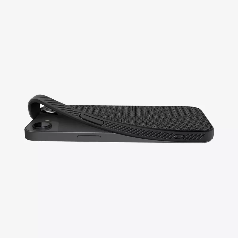 Kryt Spigen Liquid Air iPhone 16e puzdro matne čierne