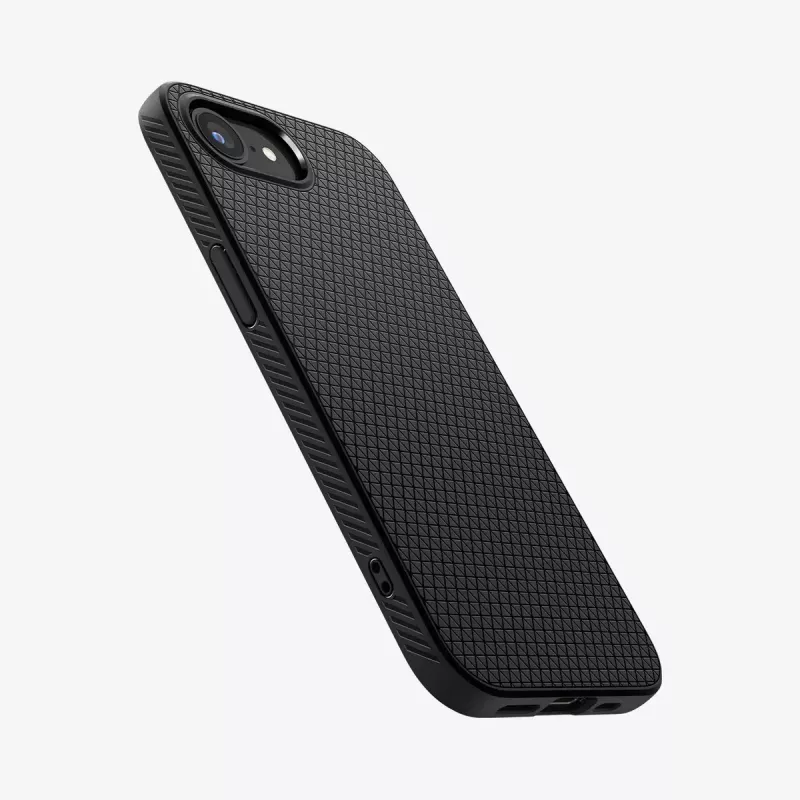 Kryt Spigen Liquid Air iPhone 16e puzdro matne čierne