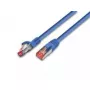 Sieťový kábel Wirewin Cat.6a AWG26 1m modrá PKW-PIMF-KAT6A 1.0 BL