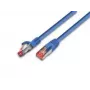 Sieťový kábel Wirewin Cat.6a AWG26 5m modrý PKW-PIMF-KAT6A 5.0 BL