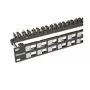 Patch panel 1U Wirewin WKS PANEL 24 čierny