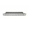 Patch panel 1U Wirewin WKS PANEL 24 NICKEL tenký