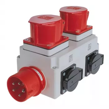Rozvodná jednotka Holzmann ALA1_400V 2 AC výstupy 230–400V