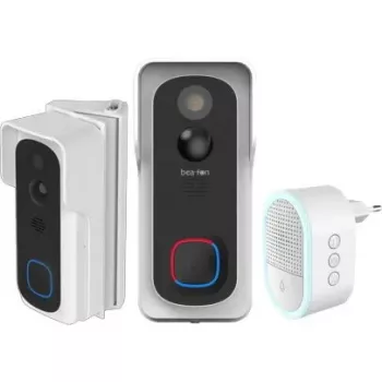 Videovrátnik Beafon SmartHome Visitor 2V Tuya sada – bezdrôtová HD kamera, model BEASH-2VSET-W