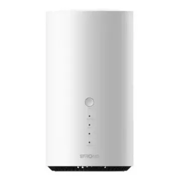 Mobilný router STRONG 5G AIRHOME 1900 — Wi‑Fi 7 (802.11be), 7200 Mbps, Multi‑User MIMO, 5G/4G/3G, biela