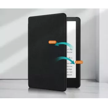 Ochranné puzdro Smart Case Tech-Protect pre Kindle Paperwhite V 5 Signature Edition — čierne