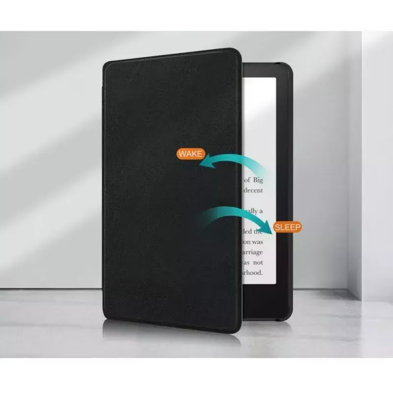 Ochranné puzdro Smart Case Tech-Protect pre Kindle Paperwhite V 5 Signature Edition — čierne