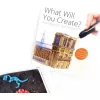 Projektová kniha pre 3DOODLER Create (3DR2BK) — návod a šablóny na 3D kreslenie