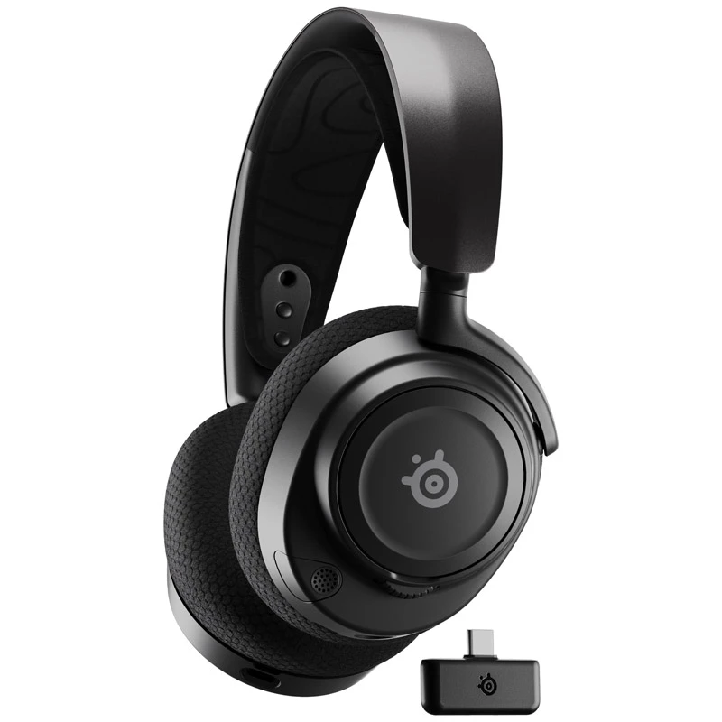 Steelseries Arctis Nova 7 bezdrôtový headset s hlavovým mostom herný USB Type-C Bluetooth čierna