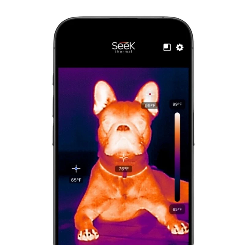 Seek Thermal LQ-ABAX termokamera čierna 320 x 240 pixelov