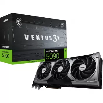 MSI VENTUS GEFORCE RTX 5090 32G 3X OC grafická karta NVIDIA 32 GB GDDR7