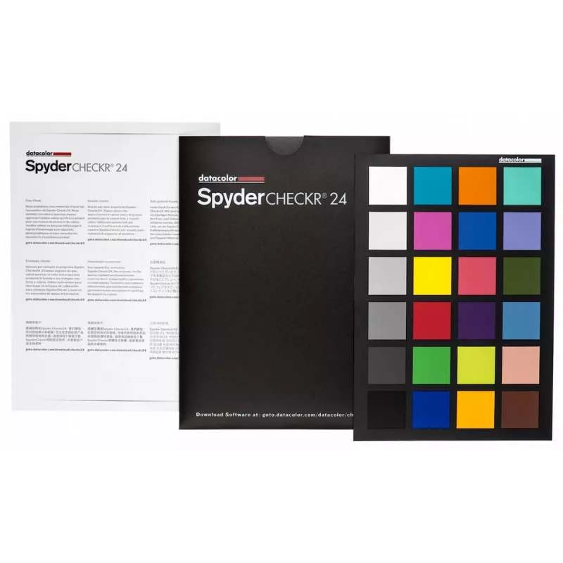 Datacolor SpyderCheckr 24 – univerzálna farebná karta MINI 24 polí