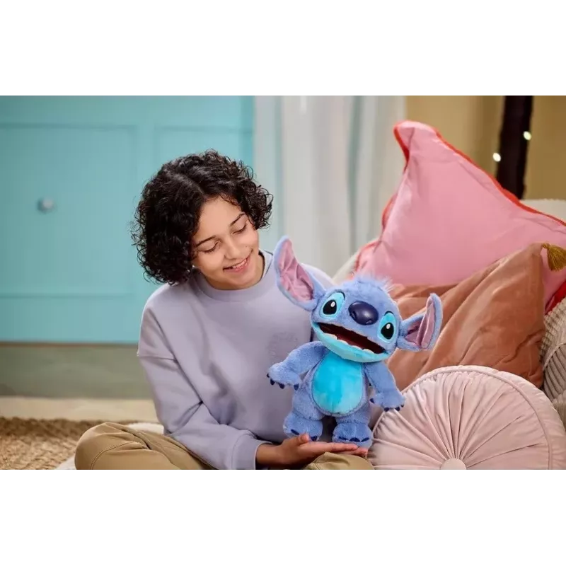 Interaktívna maskot Wow! Stuff Disney Real FX Chatty Stitch bábika (DIS-1025-01)