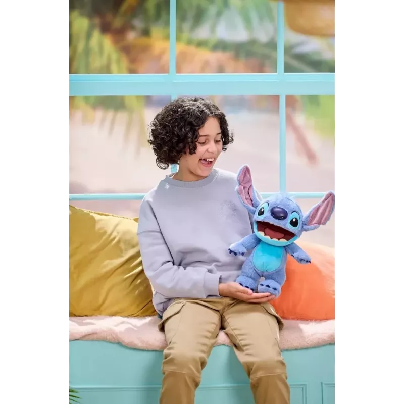 Interaktívna maskot Wow! Stuff Disney Real FX Chatty Stitch bábika (DIS-1025-01)