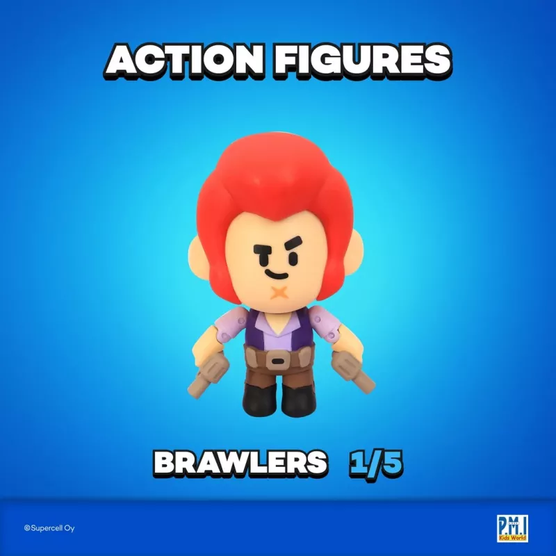 BRAWL STARS S1 akčné figúrky 11cm - COLT