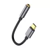 Baseus L54 audio adaptér USB-C + minikonektor 3,5 mm (čierna+sivá)