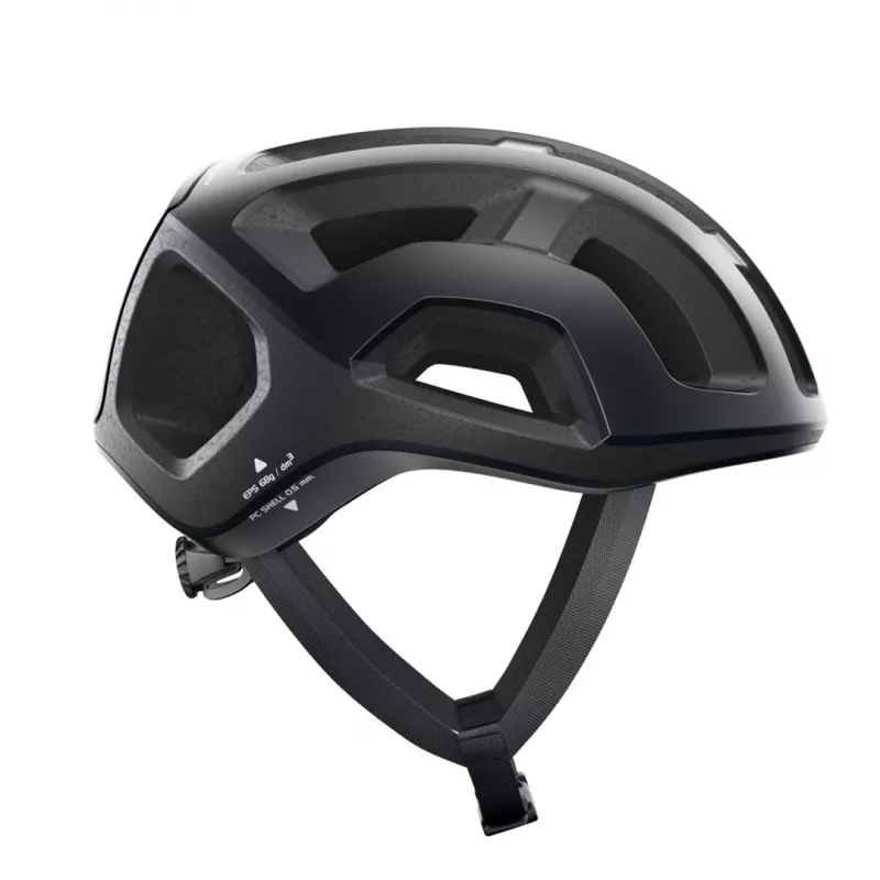 POC VENTRAL LITE nastaviteľná cyklistická prilba, veľkosť M 54-59 cm, čierna
