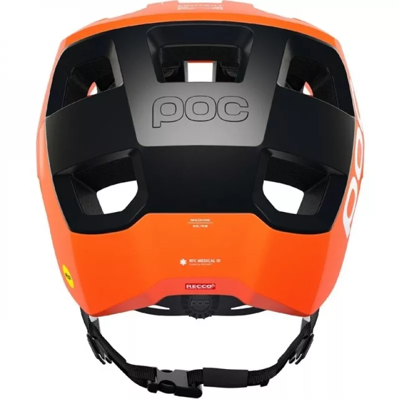 POC Kortal Race MIPS nastaviteľná cyklistická prilba, veľkosť M/L 55-58 cm, oranžová
