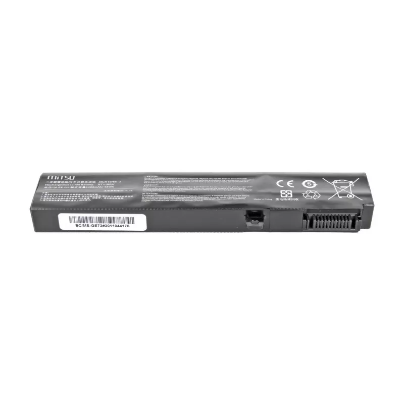 Mitsu pre MSI GE72/GL72 4400mAh (48Wh) 10,8-11,1