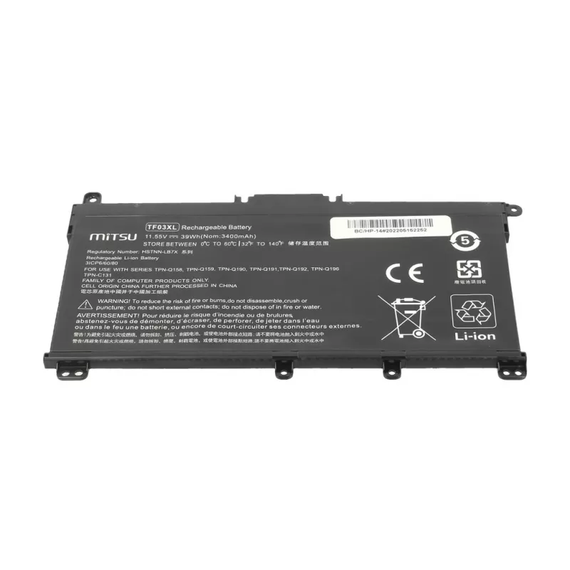 #Mitsu pre HP 14-BP 3400mAh (39Wh) 11,55V