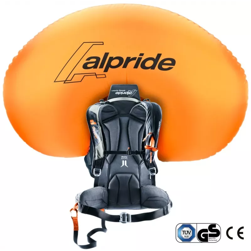 Deuter Alproof Lite 22 cínovo-čierny – lavínový batoh