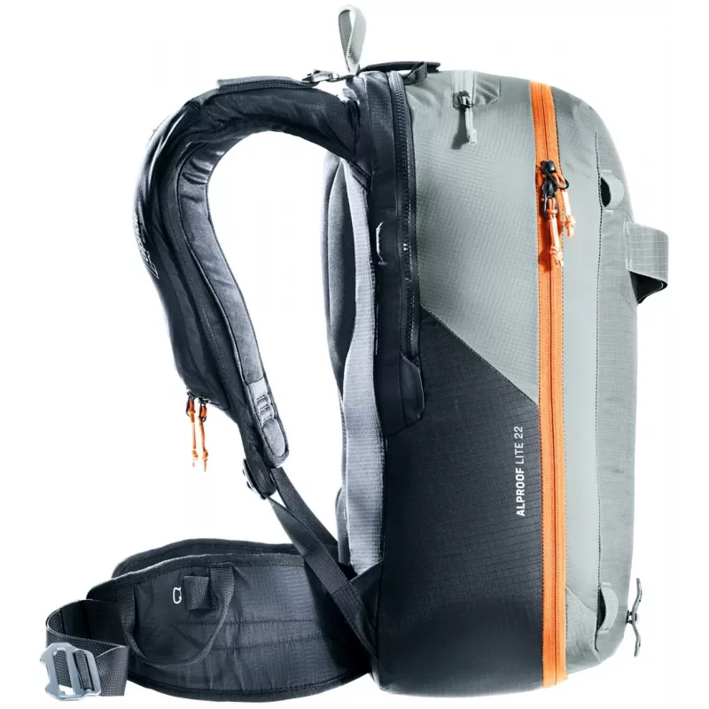 Deuter Alproof Lite 22 cínovo-čierny – lavínový batoh