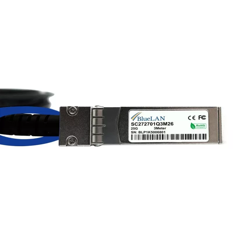 BlueOptics SFP-H25G-CU1M kompatibilný BlueLAN DAC SFP28 SC272701Q1M30